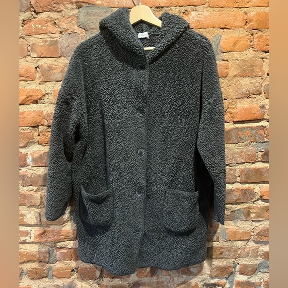 PJ Salvage Jackets & Blazers - PJ Salvage Sherpa Loungewear Jacket - Size M